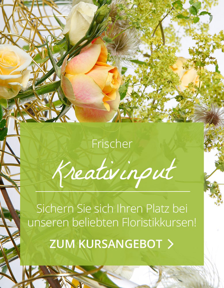 Bayerische Blumen Zentrale Floristikkurse Workshops