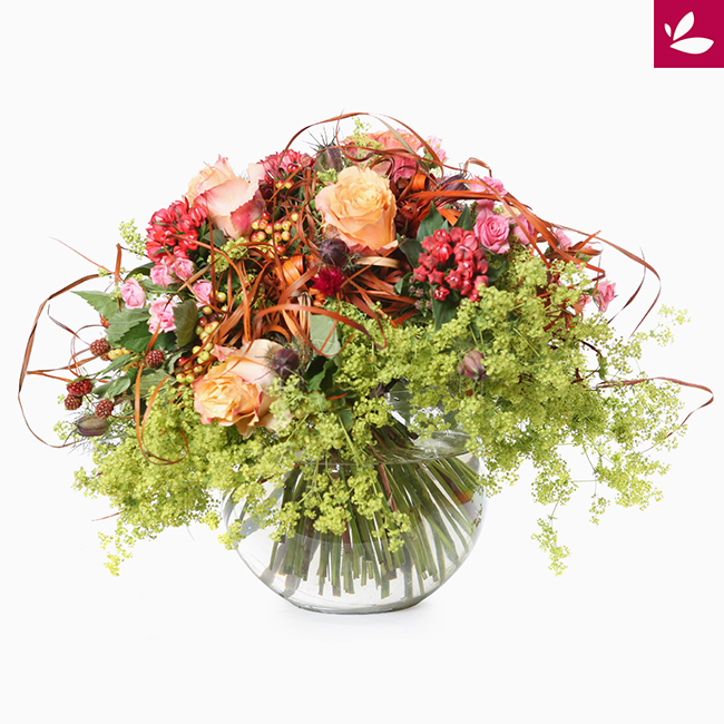 Rosengestecke, Rosen, Sommerfloristik, Floristik