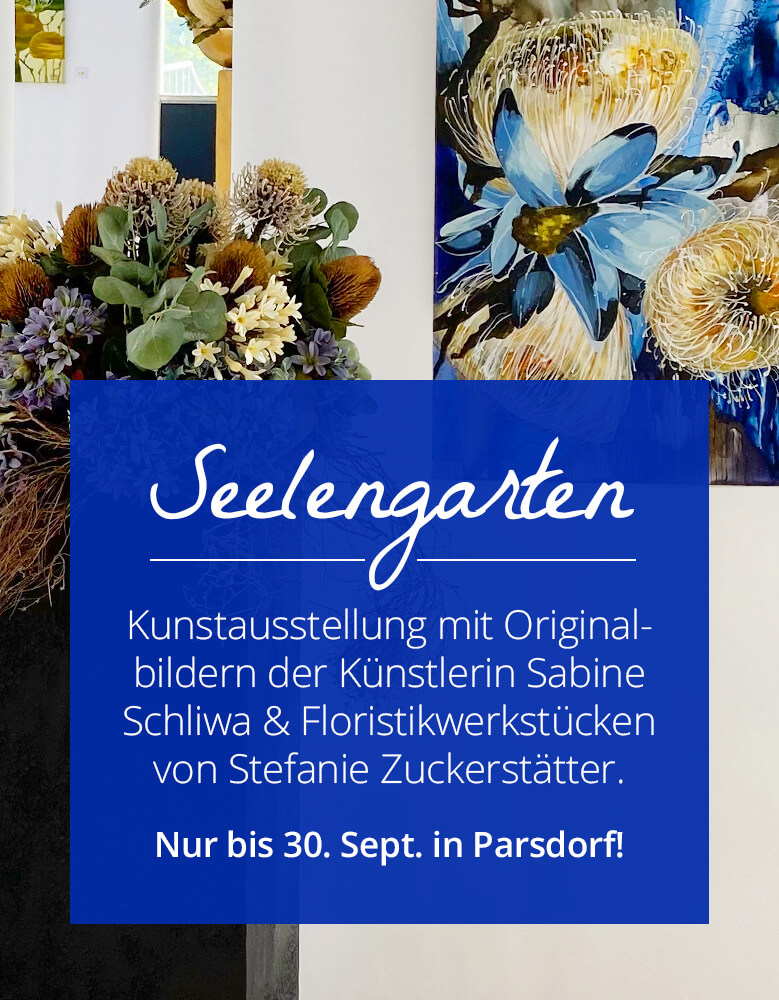 Kunstausstellung bis  30. Sept. in Parsdorf