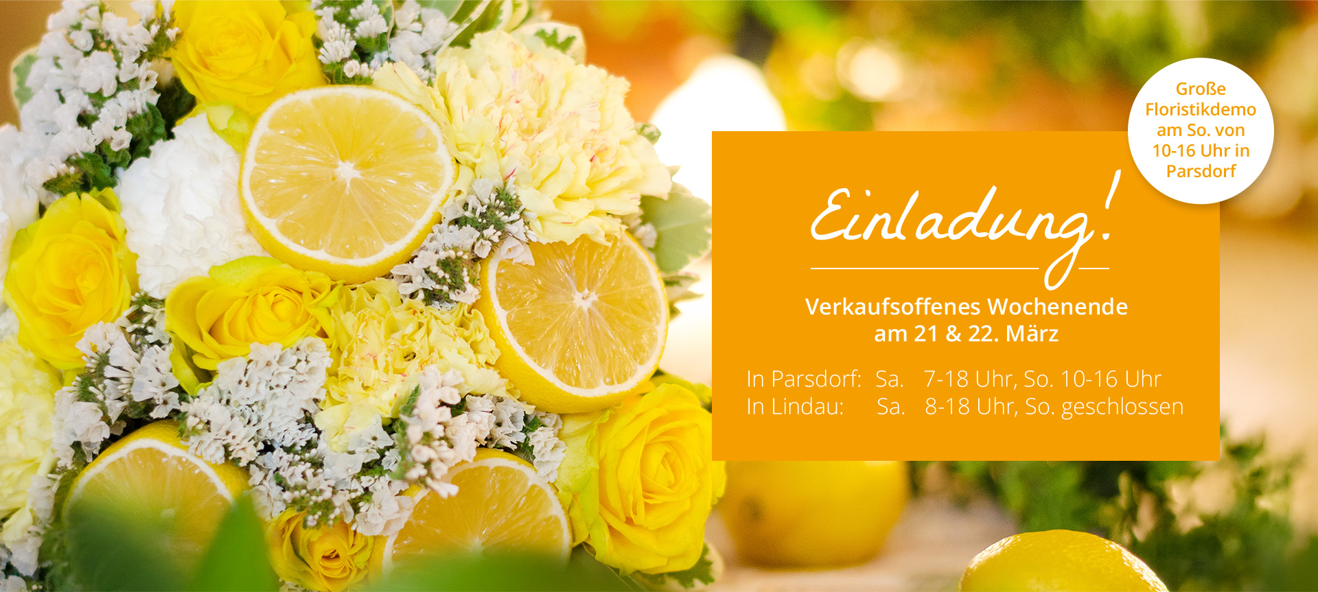 Verkaufsoffenes Wochenende am 21. und 22. März