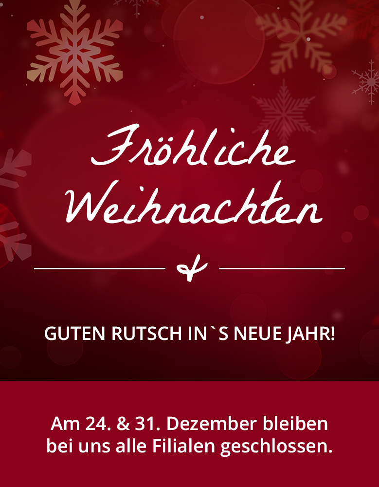 Frohe Weihnachten und guten Rutsch ins neue Jahr