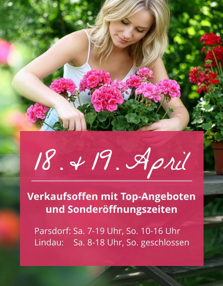 Verkaufsoffenes Wochenende am 18. und 19. April