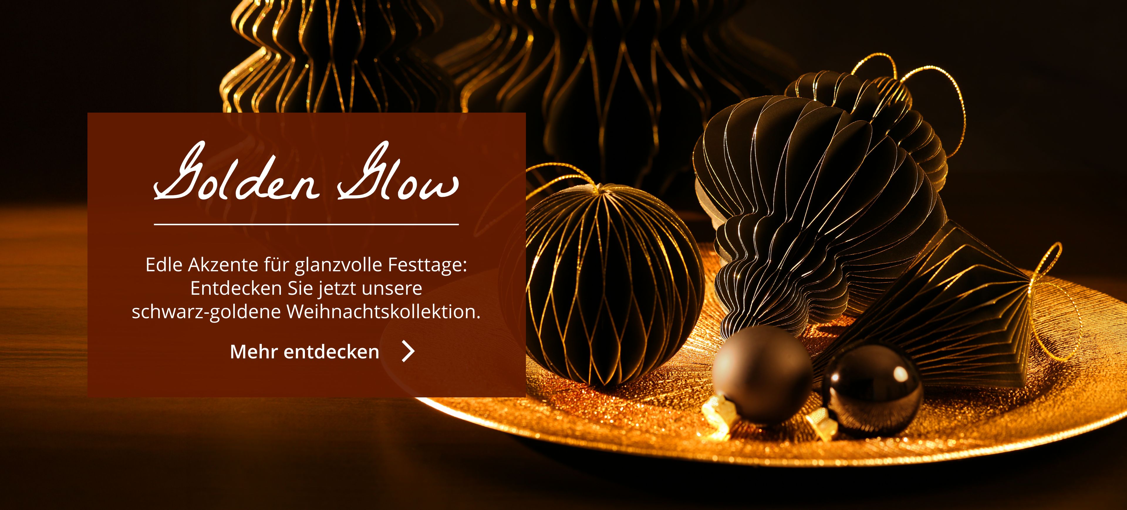 Weihnachten 2025: Golden Glow