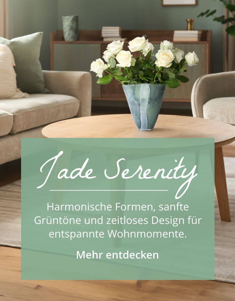 Harmonische Formen, sanfte Grüntöne und zeitloses Design – Jade Serenity