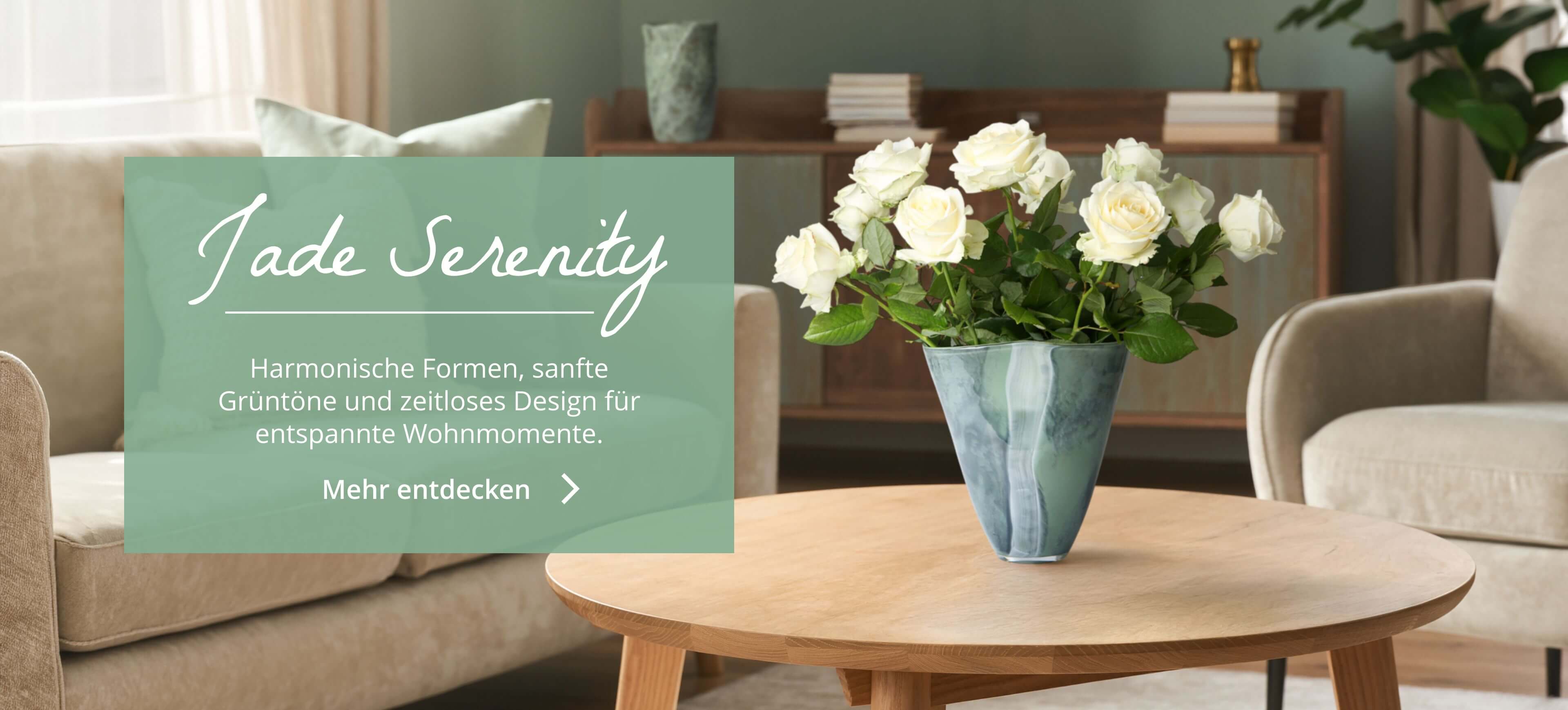 Harmonische Formen, sanfte Grüntöne und zeitloses Design – Jade Serenity
