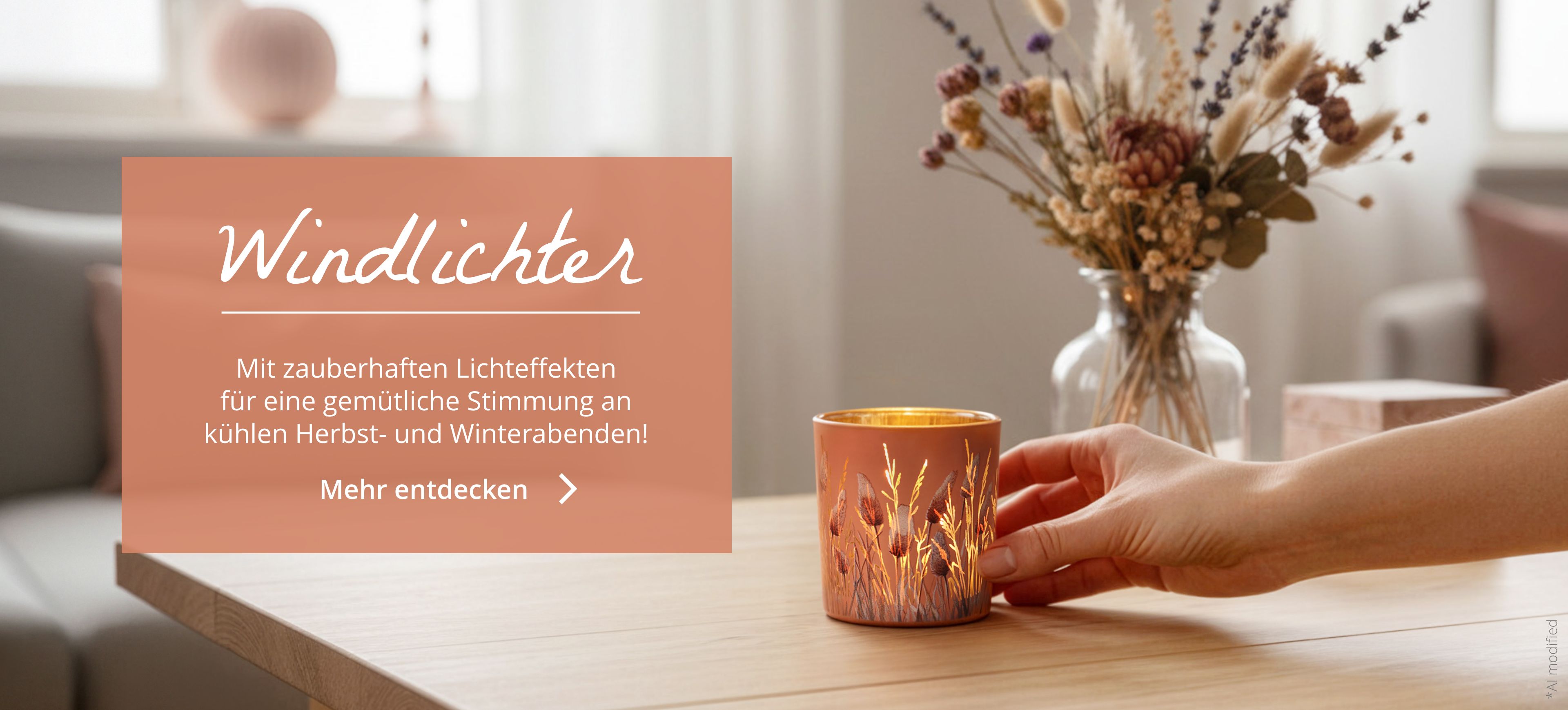 Neu eingetroffen: Windlichter