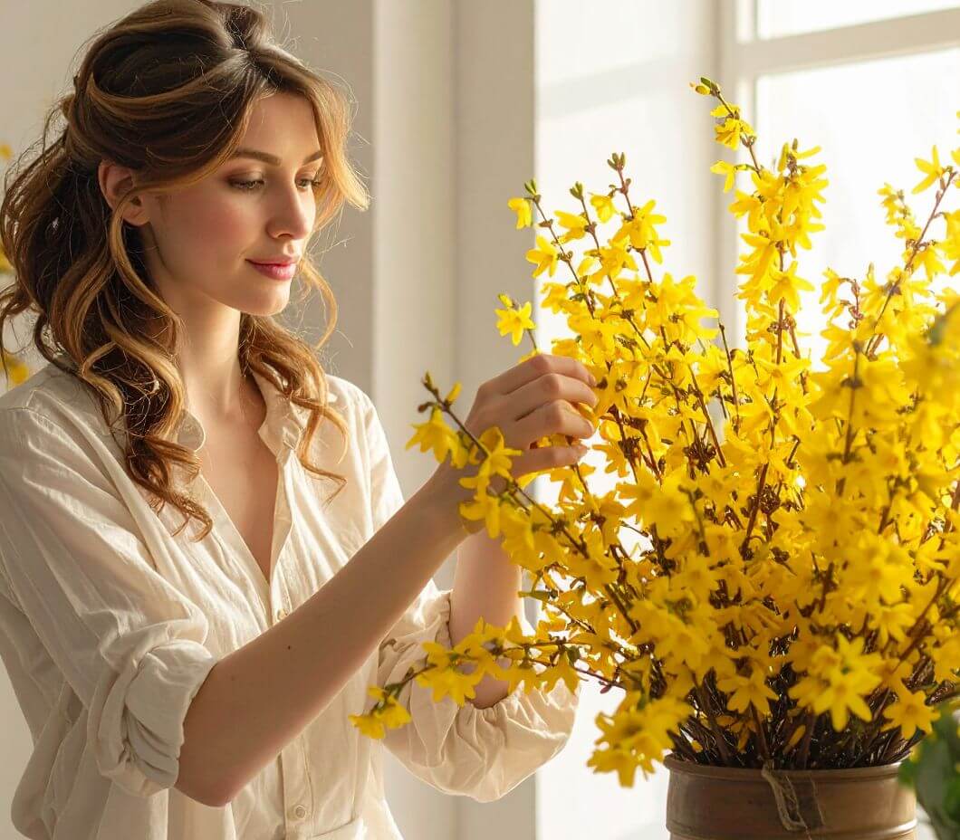 Jetzt verfügbar: Diverse Frühjahrszweige für attraktive  Vasengestaltungen zur kommenden Osterzeit.