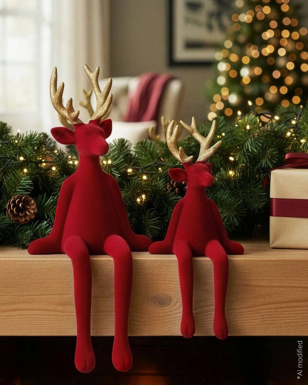 Charmante Weihnachtsfiguren mit liebevollen Details –  für eine Weihnachtsdekoration mit persönlichem Touch.
